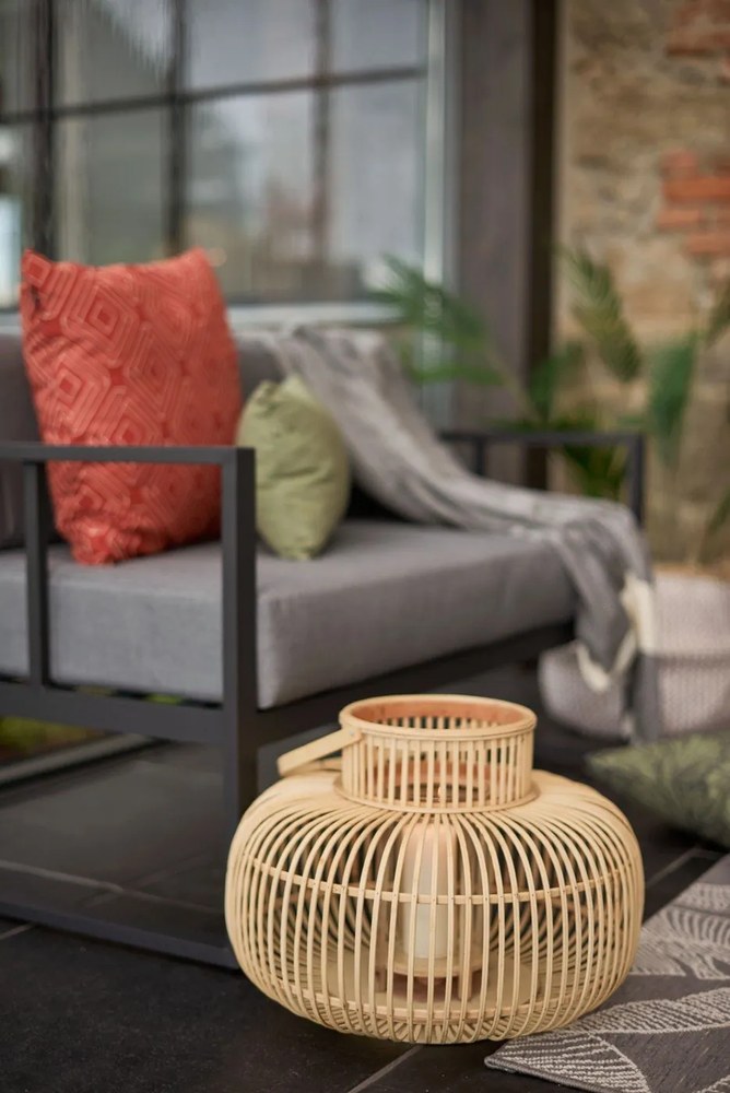 Bellisima grafitszürke kétszemélyes kerti kanapé - Bonami Selection