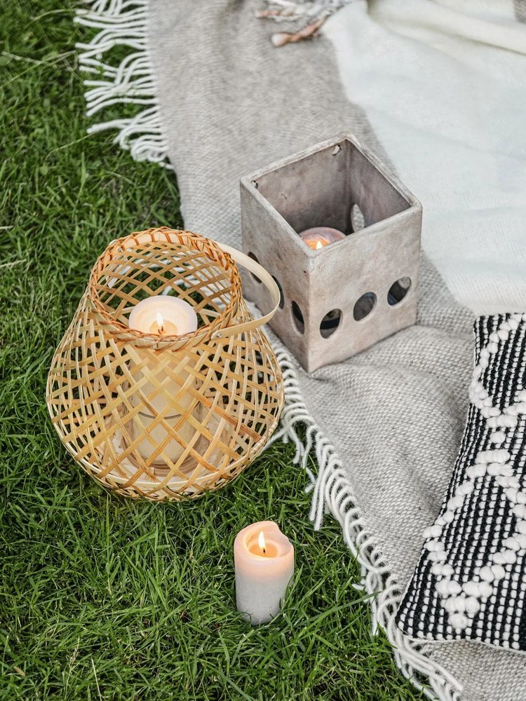 Friendly krémszínű gyertya, égési idő 50 óra - Rustic candles by Ego dekor