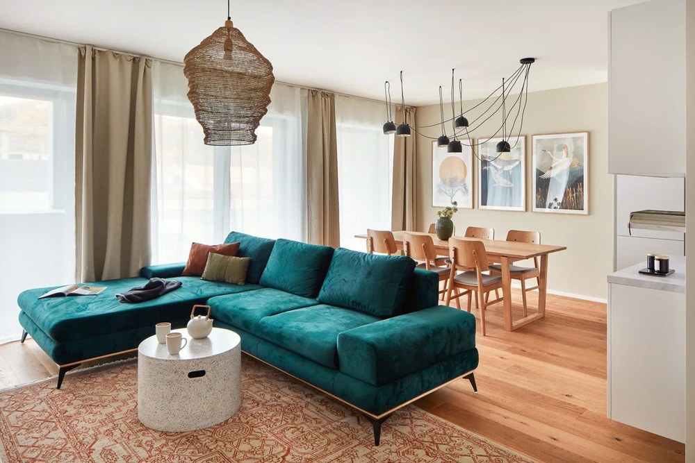 Nagano világosbarna étkezőszék világosszürke ülőrésszel - Rowico