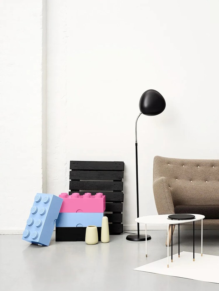 Világos rózsaszín tárolódoboz - LEGO®