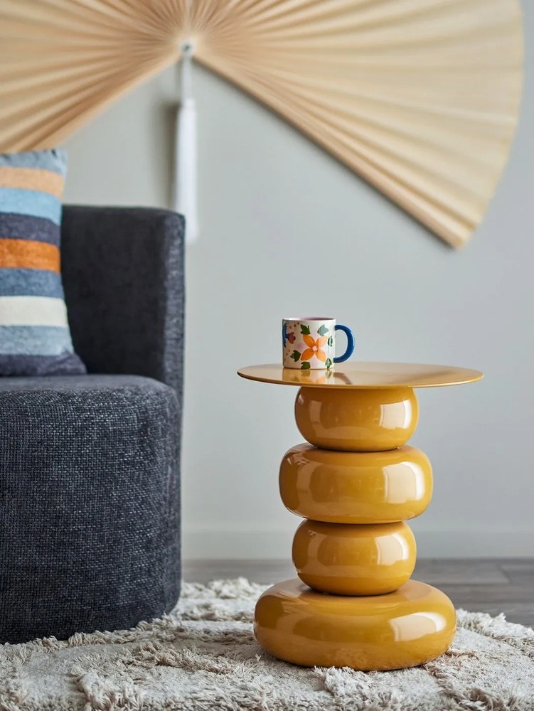 Fekete-bézs kerámia bögre szett 2 db-os 300 ml Maricala – Bloomingville