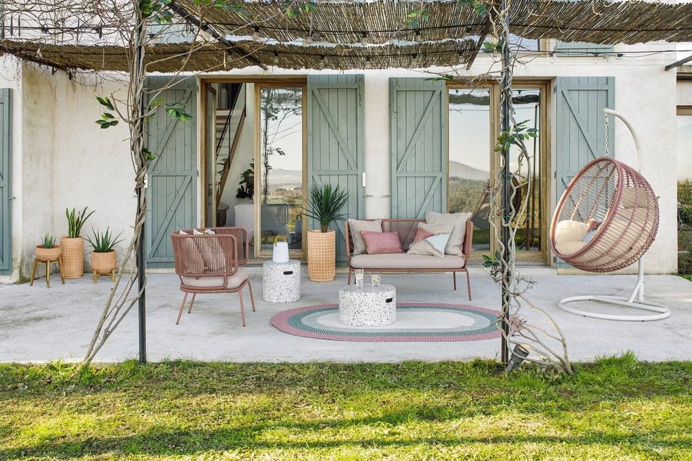 Celi 2 db terrakotta virágcserép - Kave Home