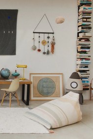 Krémszínű mosható kézi szövésű pamut gyerek szőnyeg 170x240 cm Stardust – Lorena Canals