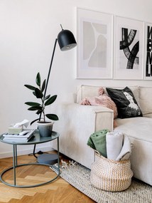 Ruby világosszürke pléd, 140 x 180 cm - Euromant