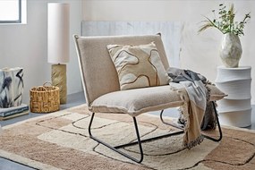 Natúr színű állólámpa textil búrával (magasság 110 cm) Payah – Bloomingville