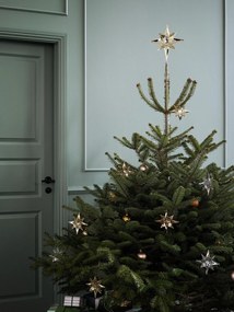 Ezüstszínű karácsonyi függődísz - Kähler Design