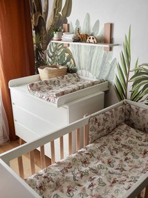 Swing fehér fiókos gyerek komód, 100 x 92 cm - Pinio