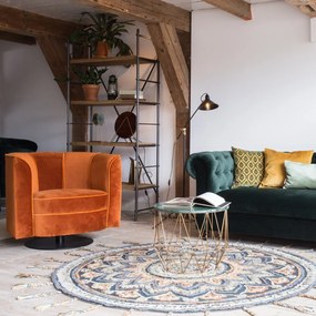 Iron könyvespolc, magasság 2 m - Dutchbone