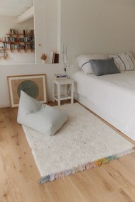 Krémszínű mosható kézi szövésű pamut gyerek szőnyeg 170x240 cm Stardust – Lorena Canals