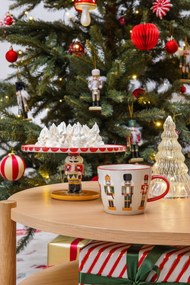 Agyagkerámia bögre szett cappucinóhoz, karácsonyi mintával, 2 db-os, 300 ml Jolly – Bloomingville