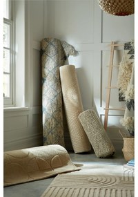Világosszürke kézi szövésű gyapjúkeverék futószőnyeg 60x230 cm Minerals – Flair Rugs