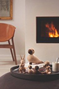 Bojesen Denmark Lovebirds 2 db dekorációs figura tömör tölgyfából - Kay