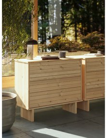Kommo természetes komód borovi fenyőből - Karup Design