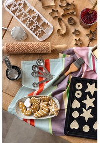 Merry Christmas karácsonyi dombornyomott sodrófa - Valek