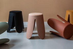 Fekete műanyag ülőke Savor – Leitmotiv