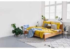 Fehér pamut gumis lepedő, 180 x 200 cm - Good Morning