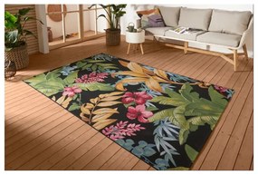 Fekete kültéri szőnyeg 160x235 cm Flair – Hanse Home