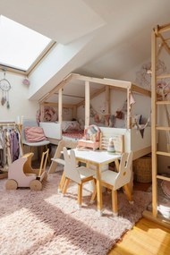 Alpaca Liso rózsaszín szőnyeg, 60 x 100 cm - Universal