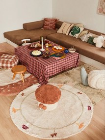 Barna gyerek puff Vichy Toffee – Lorena Canals