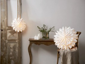 Clipp fehér karácsonyi dekoráció, ø 60 cm - Star Trading