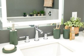 Eco Vanity zöld kerámia szappanadagoló - iDesign
