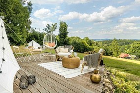 Retro fehér kerti bútorgarnitúra - Bonami Essentials