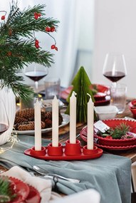 Hammershoi fehér agyagkerámia váza, magasság 25 cm - Kähler Design