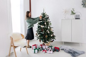 Sierra fehér magas komód 97x130 cm - Teulat