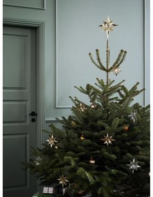 Ezüstszínű karácsonyi függődísz - Kähler Design