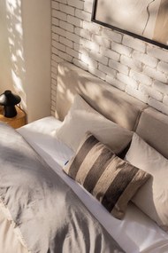 Bézs ágyneműtartós boxspring ágy 180x200 cm Elva Bold – Bonami Selection