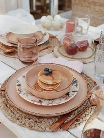 Water rózsaszín pohár újrahasznosított üvegből, 0,4 l - Ego Dekor