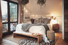 Cylinder Pure fehér gyertya, égési idő 50 óra - Ego Dekor