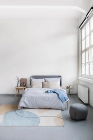 Linen kék pléd, 140 x 180 cm - Euromant