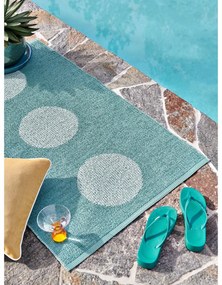 Türkiz kültéri-beltéri szőnyeg 70x120 cm Vera Pop Jade – Pappelina