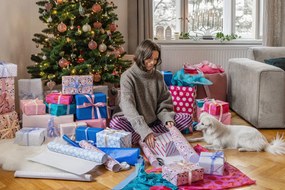 Fekete karácsonyi fénydekoráció Brosa – Markslöjd