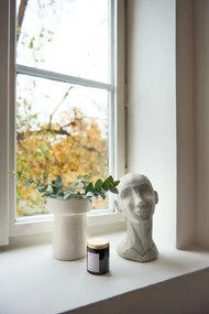 Ombria fehér agyagkerámia váza, magasság 20 cm - Kähler Design