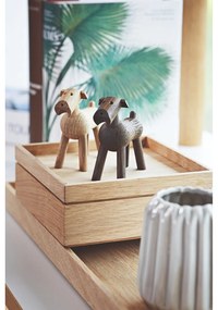 Bojesen Denmark Tim dekorációs figura tömör tölgyfából - Kay