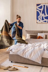 Narancssárga-krémszínű szőnyeg 160x230 cm Linea – Universal