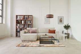 Barna könyvespolc diófa dekorral 150x198 cm Berlin – TemaHome