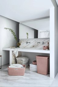 Műanyag szennyeskosár 58 l Jute – Curver