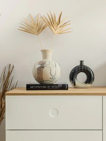 Irini fehér agyagkerámia váza, magasság 22,5 cm - Bloomingville