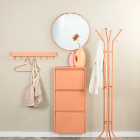 Lazacszínű fém fali fogas polccal 52 cm Dax Play – Spinder Design