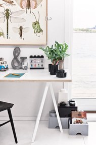 Fekete-fehér minifigura gyűjtődoboz, 8 db minifigurához - LEGO®