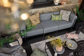 Bellisima grafitszürke háromszemélyes kerti kanapé - Bonami Selection