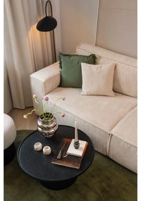 Bézs kordbársony kinyitható kanapé 245 cm Nihad – Bobochic Paris