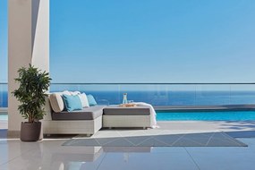 Kültéri párna 38x58 cm Sunny Petrol – Pappelina