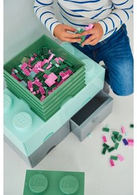 Szürke 2 fiókos tárolódoboz - LEGO®