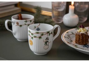 Hammershoi fehér porcelán gyertyatartó, ⌀ 7,5 cm - Kähler Design