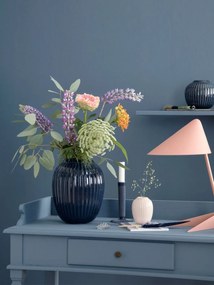 Hammershoi sötétkék agyagkerámia váza, magasság 25 cm - Kähler Design