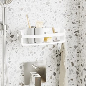 Fehér műanyag fogkefetartó pohár Touch – Umbra